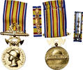 France Medaille Ministère de l'Intérieur, Actes de dévouement -