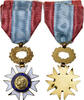 France Medaille Education Civique, Very Good Quality, Bronze, 36 -
