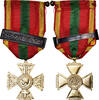 France Medaille Croix du Combattant Volontaire, WAR, Afrique du Nord -