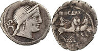 Denarius Serratus Naevia, Rome, Silver, Crawford:382/1 -