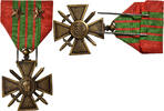 France Medal Croix de Guerre, 2 Citations, Excellent Quality -