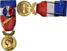 France Medal Honneur-Travail, République Française, Palme, Excellent -
