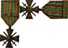 France Medal Croix de Guerre, WAR, Une Citation, Excellent Quality -