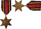 United Kingdom Medaille Georges VI, The Burma Star, Excellent Quality, Copper, 43 -