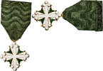 Italy Medaille Ordre des Saints Maurice et Lazare, Excellent Quality, Gold, 37 -