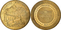 France betaalpenning 74/ Chamonix-Montenvers - Locomotive, Copper-nickel -