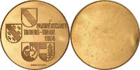 Switzerland Medaille Partnerschaft Triberg-Thann, Gilt Metal, Huguenin -