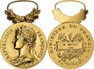 France Medaille Médaille d'honneur du travail, Excellent Quality, Borrel -