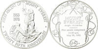 United Kingdom Medaille First Ascent of Mount Everest, 25 Years, Silver -