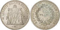 France 50 Francs Hercule, Hybrid issue, Silver, Gadoury:882a -