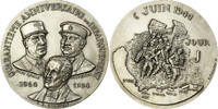 France Medaille 40ème Anniversaire du Débarquement, Silvered bronze -