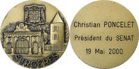 France Medaille La Ville de Surgères à Christian Poncelet, Président du -