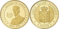 France Medaille Charles De Gaulle, Copper-Nickel Gilt -
