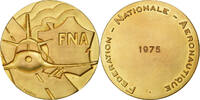 France Medaille Fédération Nationale Aéronautique, Gilt Bronze, Fraisse -