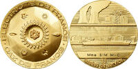 France Medaille Electricité-Gaz de France, Gilt Bronze -