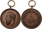 Belgium Medaille Leopold II, Société Royale d'Agriculture de Tournai, Bronze -