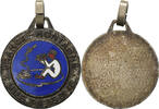 France Medaille France Montagne, Lille, Silvered bronze -