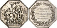 France betaalpenning Compagnie royale d'assurance, Silver, Barre -
