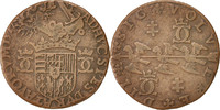 France Token Lorraine, Charles III, Copper, Feuardent:7468 -