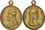 France Medal Religious medal, Religions & beliefs -