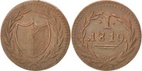German States Pfennig Coin, FRANKFURT AM MAIN, Copper, KM:Tn5 -