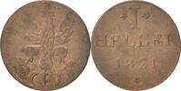 German States Heller Coin, FRANKFURT AM MAIN, Frankfurt -