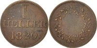 German States Heller Coin, FRANKFURT AM MAIN, Frankfurt -