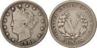 United States 5 Cents Coin, Liberty Nickel, U.S. Mint, Philadelphia -
