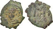 Follis Coin, Constans II, Constantinople, Copper, Sear:1004 -