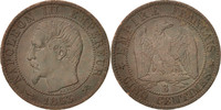 France 5 Centimes Coin, Napoleon III, Napoléon III, Rouen -