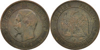 France 10 Centimes Coin, Napoleon III, Napoléon III, Lille -