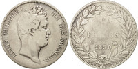 France 5 Francs Coin, Louis-Philippe, Rouen, Silver, KM:737.2 -