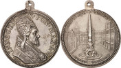 Vatican Medal Innocent X, Fountain of the four rivers, Silver -