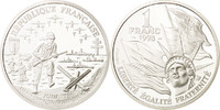 France Franc Coin, Paris, Silver, KM:1014 -