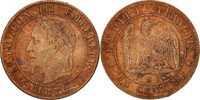 France Centime Coin, Napoleon III, Napoléon III, Paris -