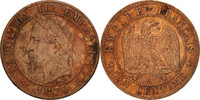 France Centime Coin, Napoleon III, Napoléon III, Paris -