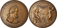 France Medal Henri IV et Marie de Médicis, Bronze, Restrike -