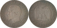 France Centime Coin, Napoleon III, Napoléon III, Lille -