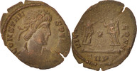 Nummus Coin, Constans, Trier, Copper, RIC:195 -