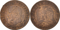 France Centime Coin, Napoleon III, Napoléon III, Bordeaux -