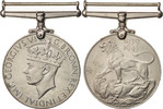 United Kingdom Medal War Medal 1939-45, Excellent Quality, Nickel -