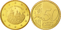 San Marino 50 Euro Cent Brass, KM:484 -
