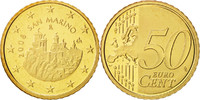 San Marino 50 Euro Cent Brass, KM:484 -