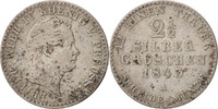 German States 2-1/2 Silber Groschen Coin, PRUSSIA, Friedrich Wilhelm IV -