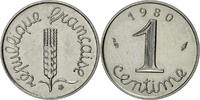 France Centime Coin, Épi, Paris, Stainless Steel, KM:928 -