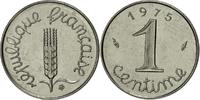 France Centime Coin, Épi, Paris, Stainless Steel, KM:928 -