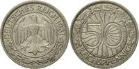 GERMANY, WEIMAR REPUBLIC 50 Reichspfennig Coin, Hamburg -
