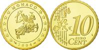 Monaco 10 Euro Cent Brass, KM:170 -