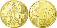 France 10 Euro Cent Brass, KM:1410 -