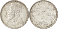 South Africa Shilling Coin, Silver, KM:5 -